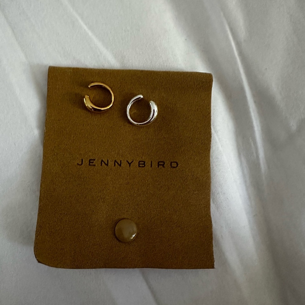 Leona Ear Cuff Set in Two Tone
